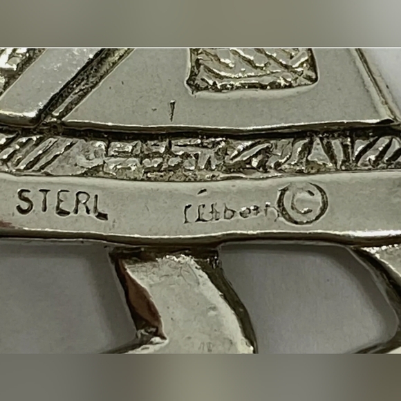 Large Kokopelli 925 Sterling Silver Native American Pendant 24.5g Arizona USA - Picture 3 of 5